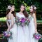 24 PCS Flower Hair Clips - Rose Hair Pins Floral Brooches Bridal Headpieces